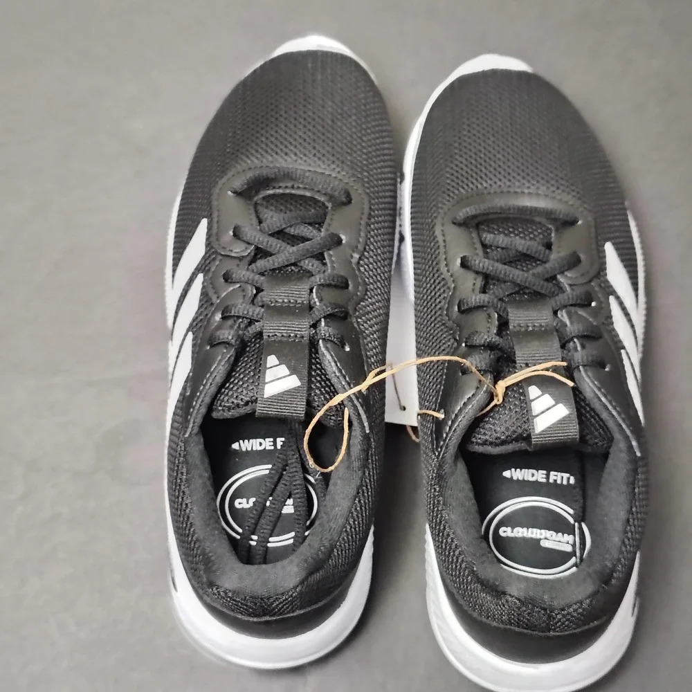 Adidas Cloudfoam Flex Women 6 Black HQ4960 Mesh Athletic Running Sneakers